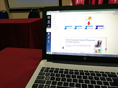 Pengalaman Siapkan Kursus Online Bahasa Inggeris Untuk Dual Language Programme (DLP)