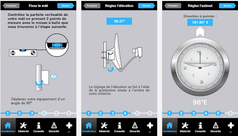 logiciel pour localiser satellite