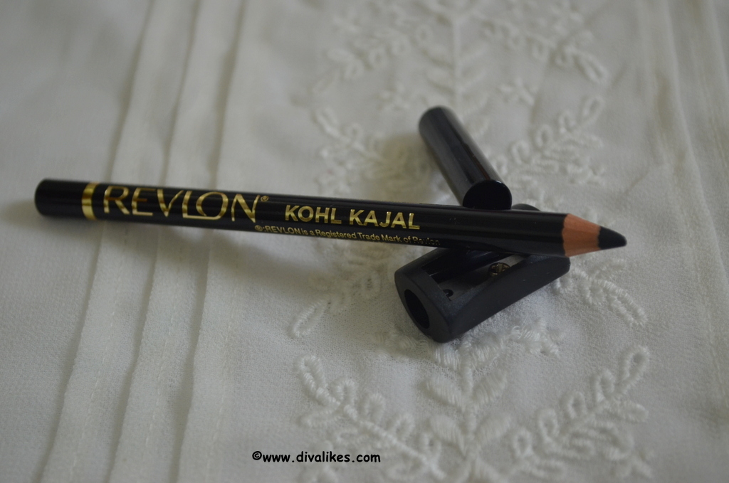 Revlon Kohl Kajal Eyeliner Pencil 011 Black Review Diva Likes