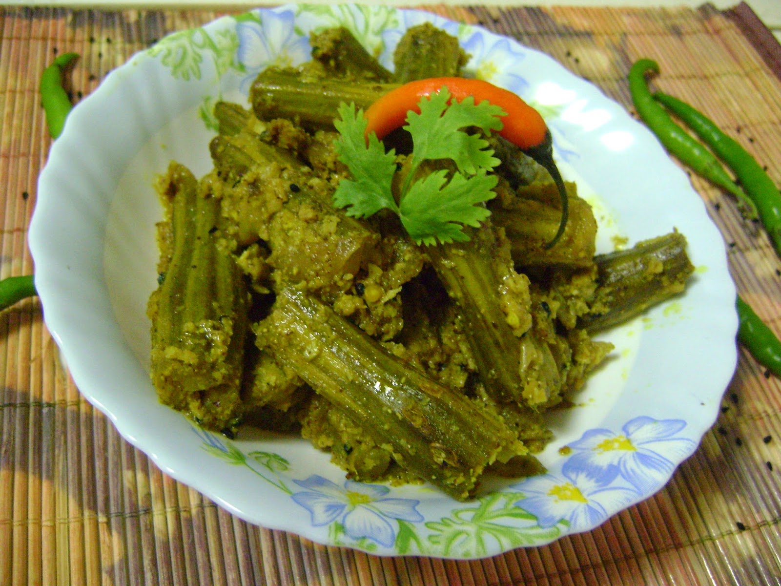 Bethica's Kitchen Flavours Shojne Datar Chorchori (Drumstick Curry