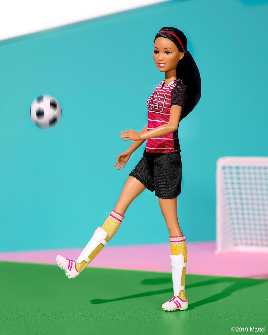 la barbie futbolista