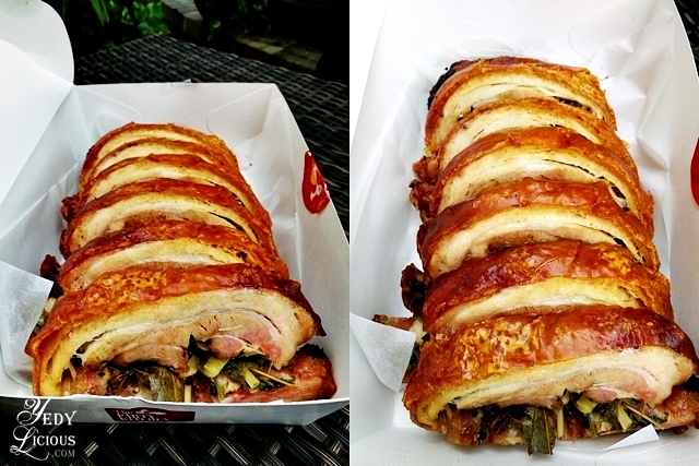 Lechon Roll Belly by The Party Kitchen Food Delivery Service Manila PH