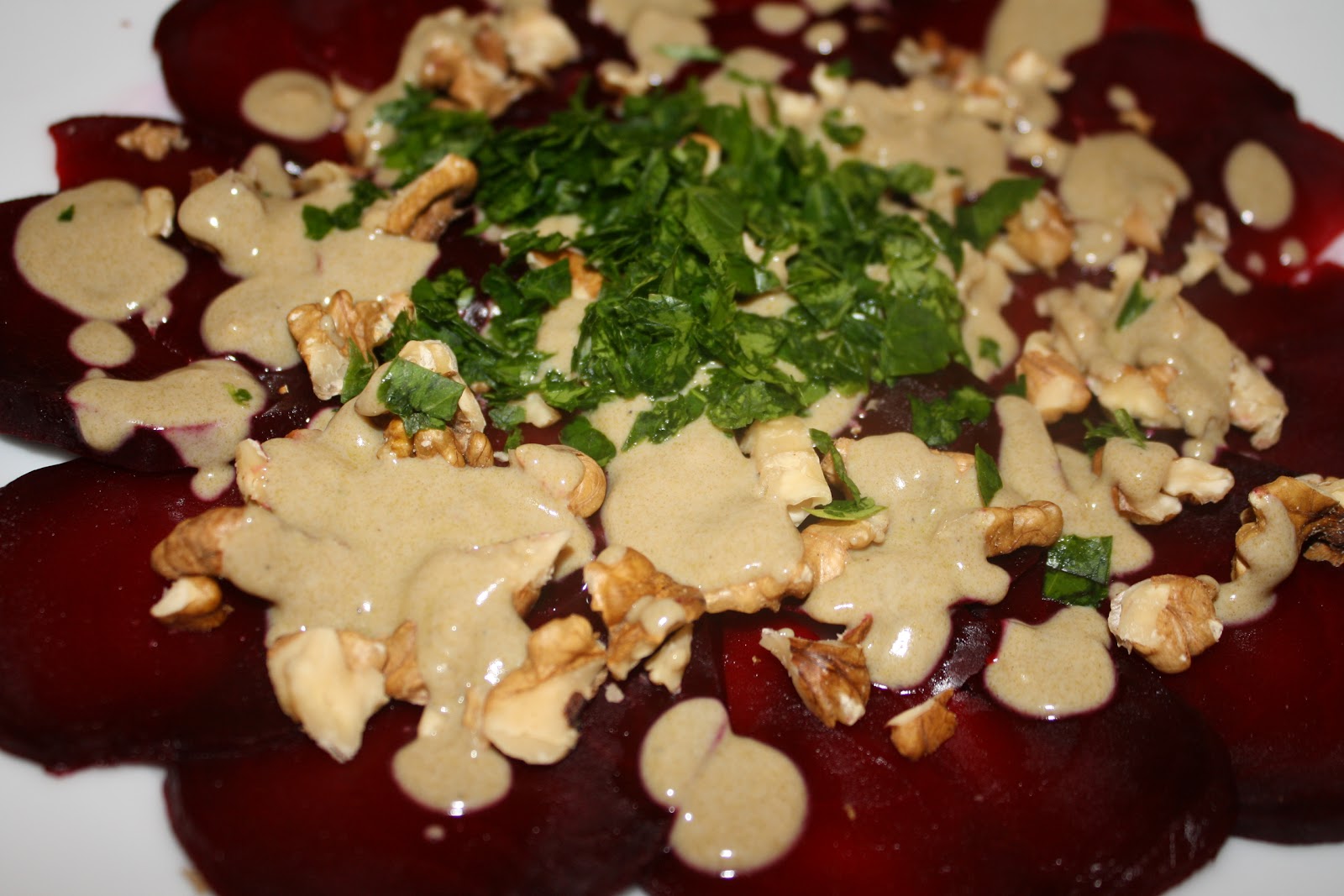 A Cherry on Top.: Rote Rüben Carpaccio