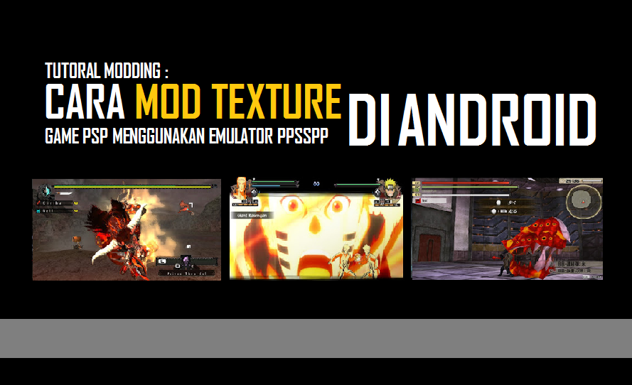 Tutorial Cara Mod Texture Game PSP Menggunakan Emulator PPSSPP Di Android Vocaloid Tangerang