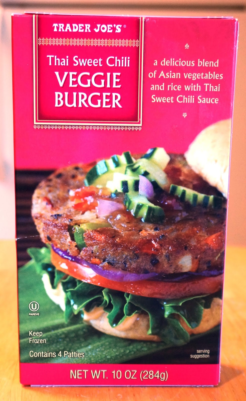 Exploring Trader Joe's Trader Joe's Thai Sweet Chili Veggie Burger