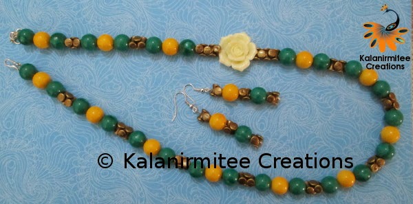 kalanirmitee: beads jewellery- bead earrings- acrylic beads