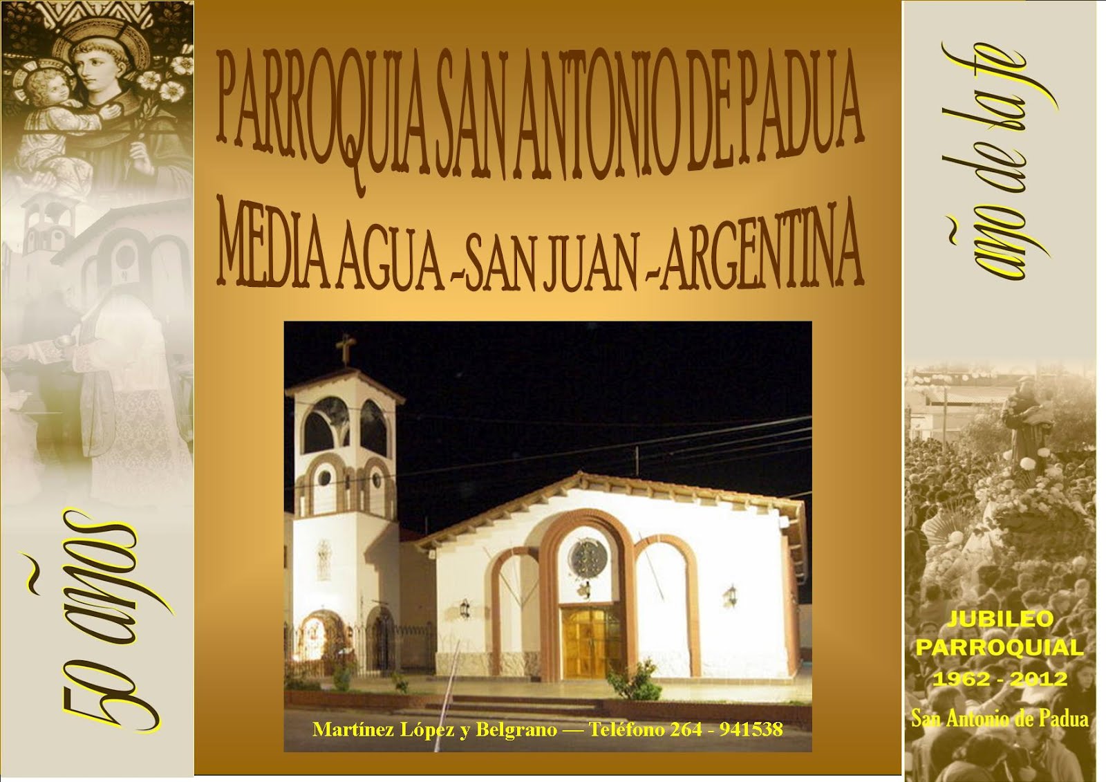PARROQUIA SAN ANTONIO DE PADUA - MEDIA AGUA - SAN JUAN - ARGENTINA