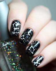 nails nail easy constellation idea sky night cool manicurity