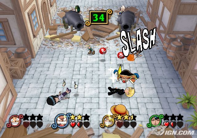 Shonen Jumps One Piece Pirates Carnival PS2 ISO Download