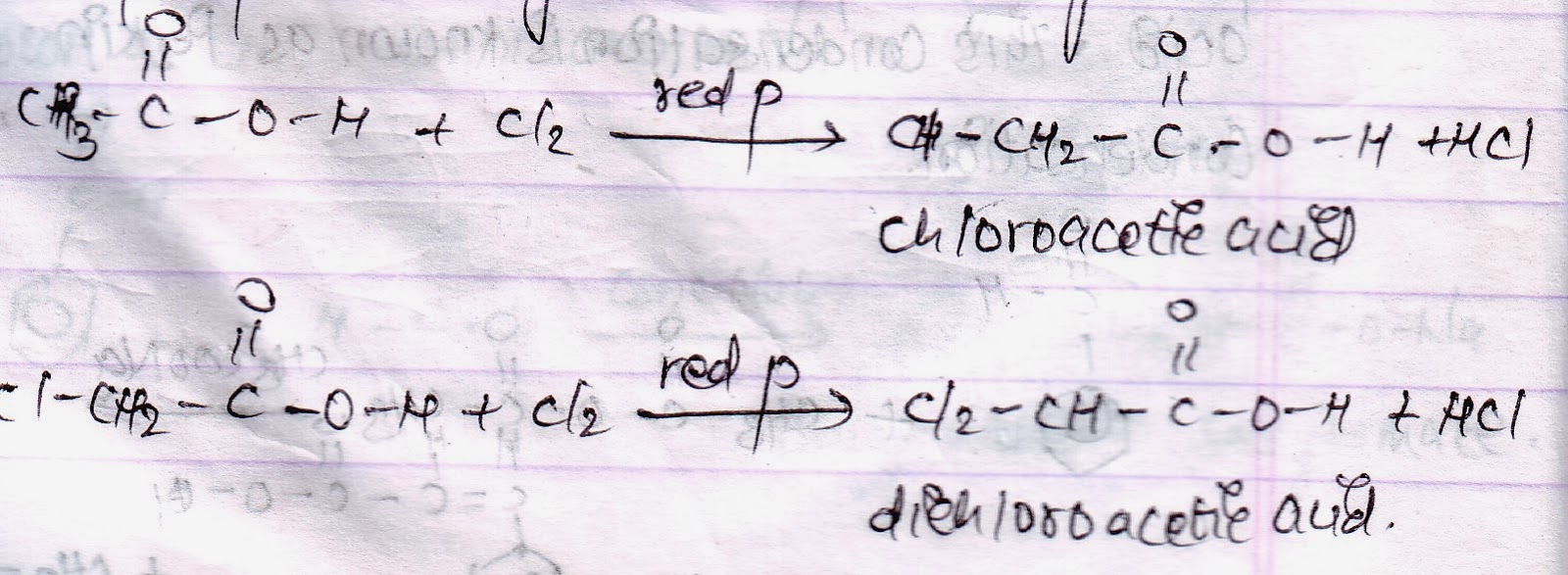 Hell Volhard Zelinsky reaction / Halogenation of carboxylic acid