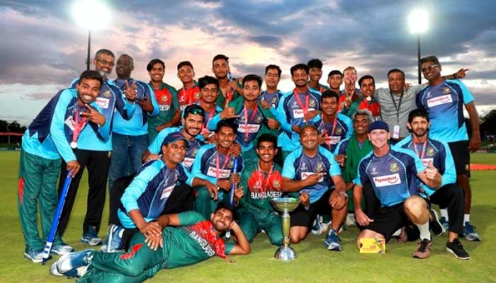 World Youth Tigers are returning today বিশ্বজয়ের যুব টাইগাররা ফিরছেন আজ