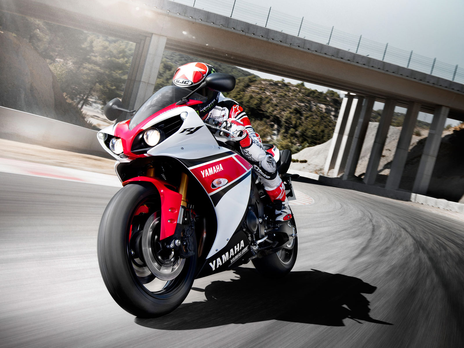 2012 YAMAHA YZFR1 50th Anniversary Edition Desktop Wallpaper