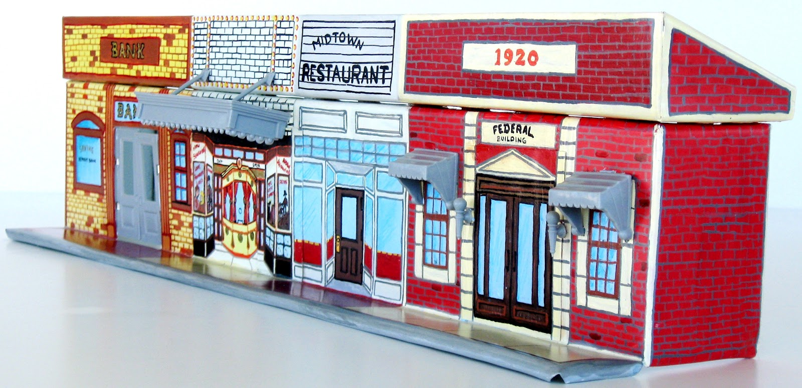 Toys and Stuff Marx Repo Untouchables Streetfront