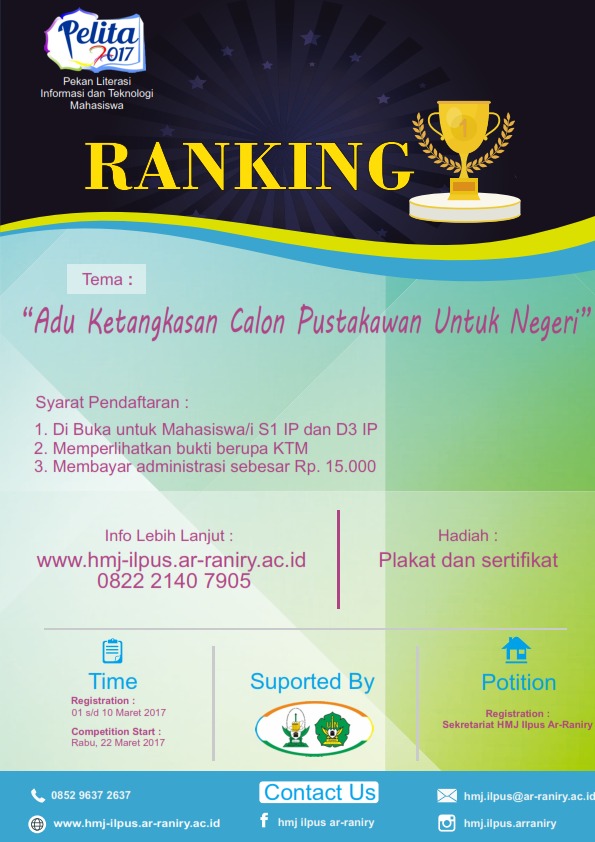 Yuk Ikut lomba Rangking 1 di Pelita2 HMP Ilmu Yuk Ikut lomba Rangking 1 di Pelita2 HMP Ilmu
