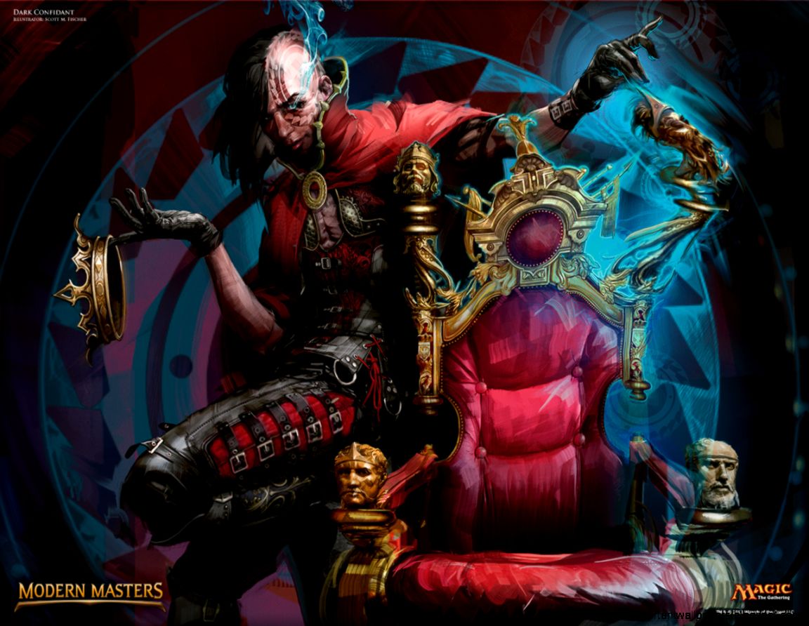 Wallpaper of the Week Dark Confidant  Daily MTG  Magic The
