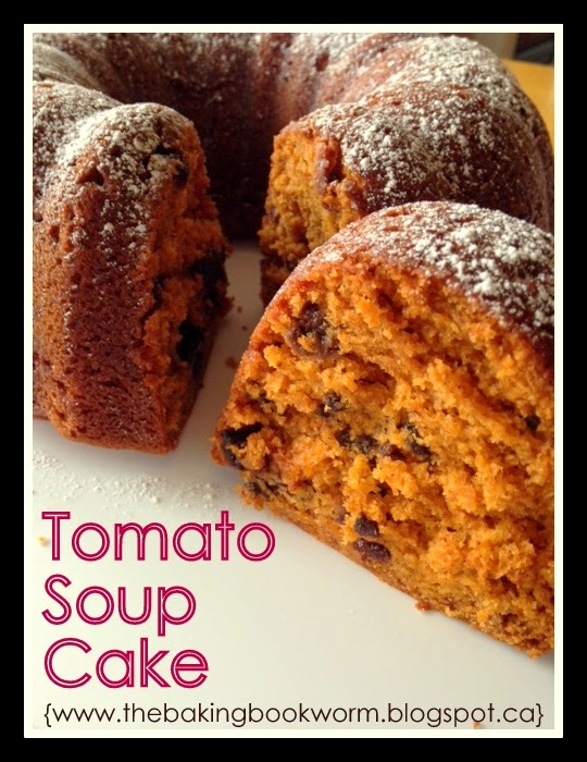 The Baking Bookworm Tomato Soup Cake