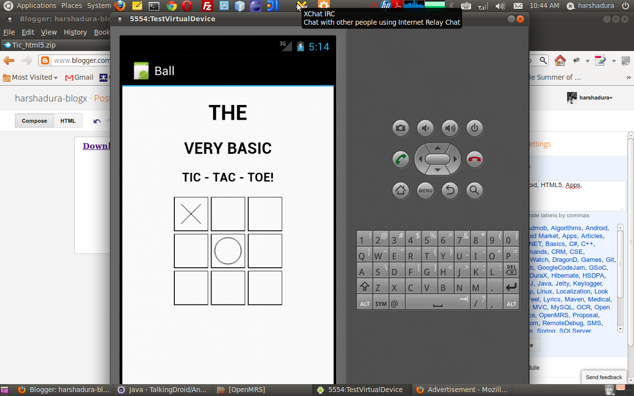 harshadura-blogx: html5 Tic Tac Toe for Android (Tutorial)