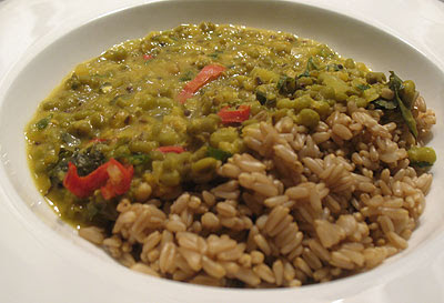 Spicy Mung Beans with Chilies and Fresh Lime Juice