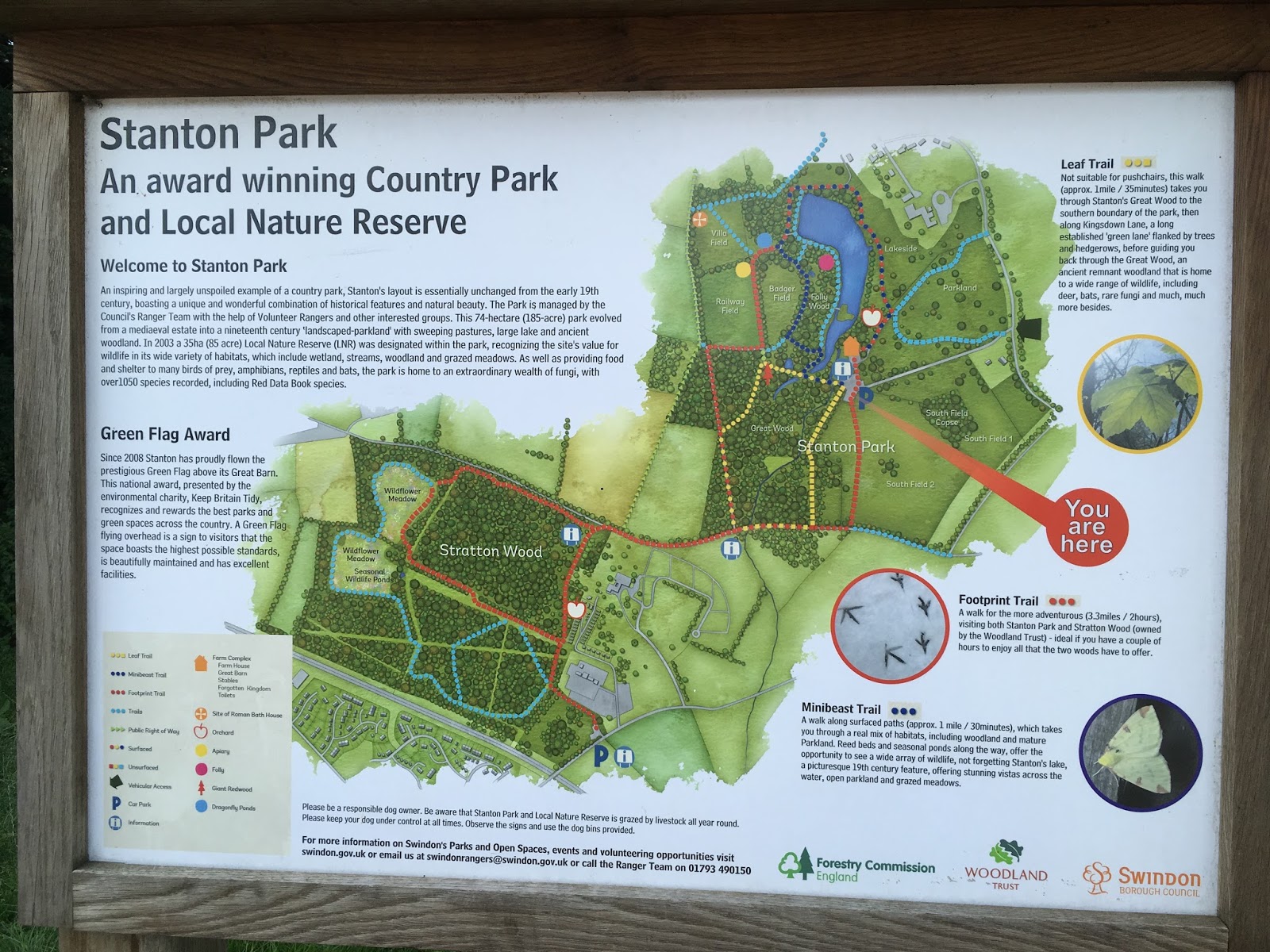 Stanton Park Swindon Map Things That Make Me Go Aagghh!: A (Dog) Walk In The Park - Stanton Park