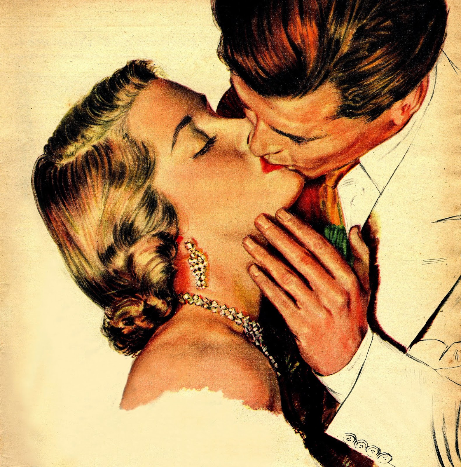 иллюстрации в стиле комиксов. винтажный поцелуй. рисунки в стиле комиксов. романтический французский поцелуй. Kiss vintage.