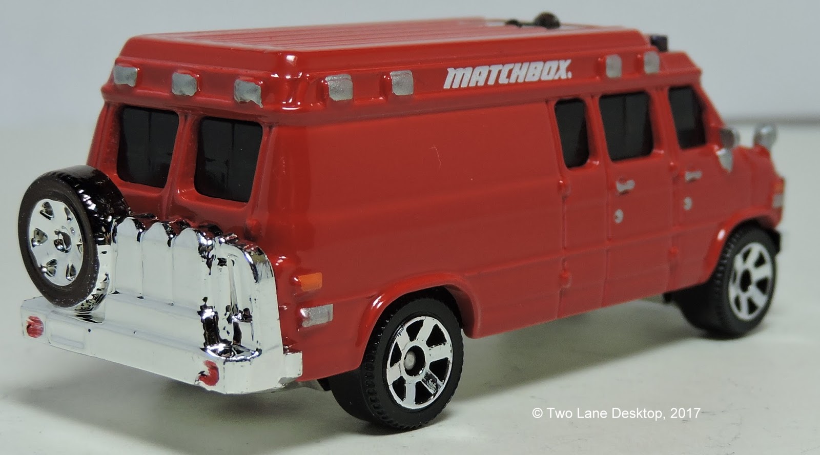 Matchbox Custom 1995 Chevrolet Van Ambulance