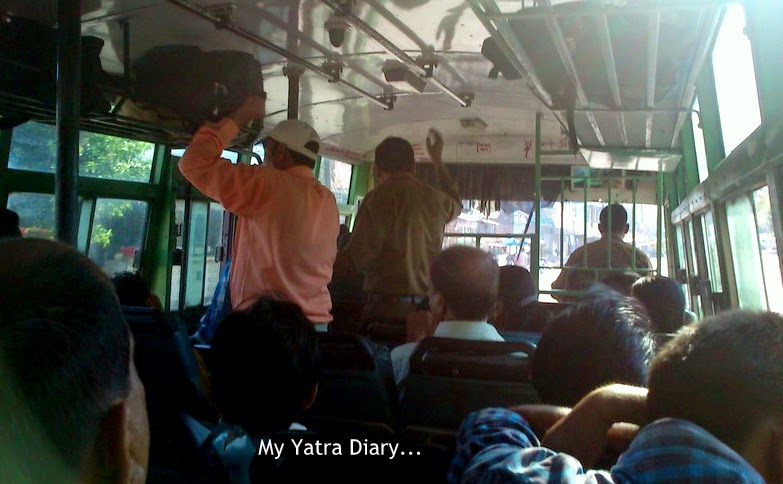 An HPTDC bus for Pathankot to Dharamsala - Himachal Pradesh