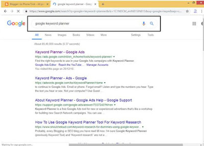 How to use google adwords keyword planner