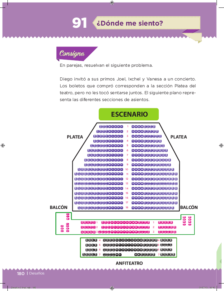 ¿Dónde me siento? - Desafíos matemáticos Bloque 5 2014-2015