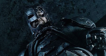 New BATMAN V. SUPERMAN Image Shows a Battle Damaged Armored Batman