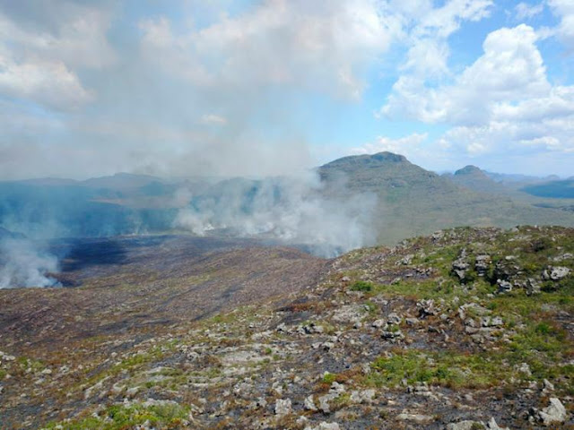Após quatro dias, incêndio na Chapada Diamantina é controlado