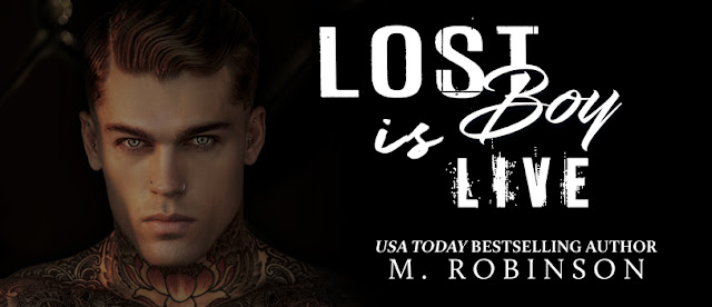 Lost Boy by M. Robinson Release Blitz + Giveaway