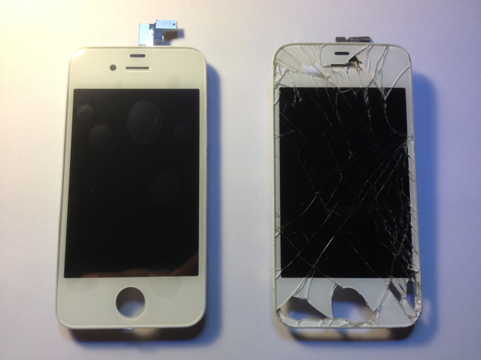 Milosof: Pantalla rota del Iphone 4