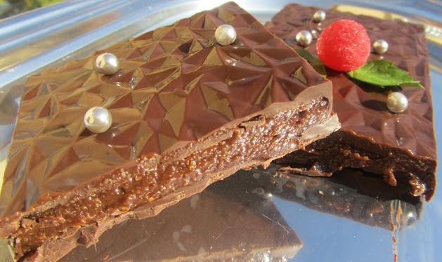 Turrón de praliné de café 