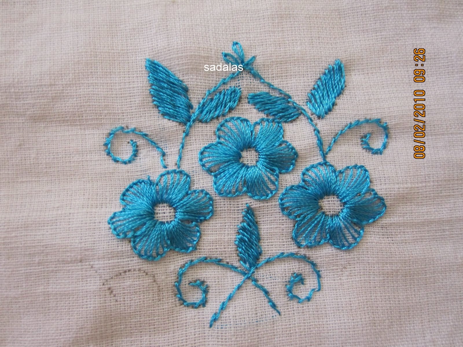 Sadala's Embroidery Embroidery for Hankies