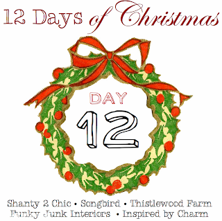 12 Days of Christmas, Day 12, via Funky Junk Interiors 12 Days of Christmas, Day 12, via Funky Junk Interiors