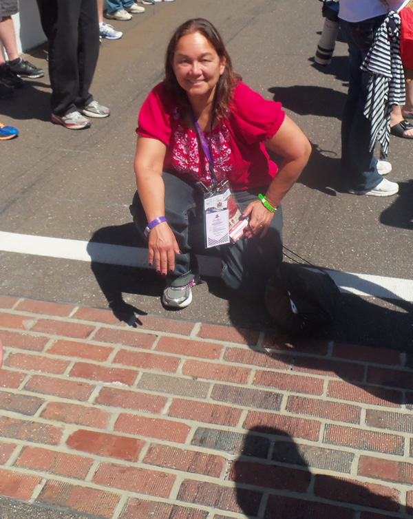 NASCAR Race Mom at the Brickyard 2013 (#nascar)