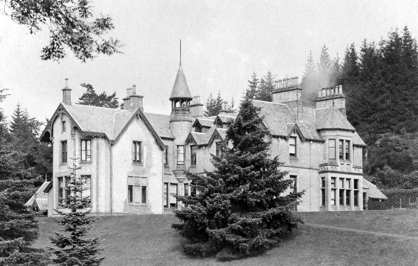 Tour Scotland Old Photograph Kinloch House Scotland