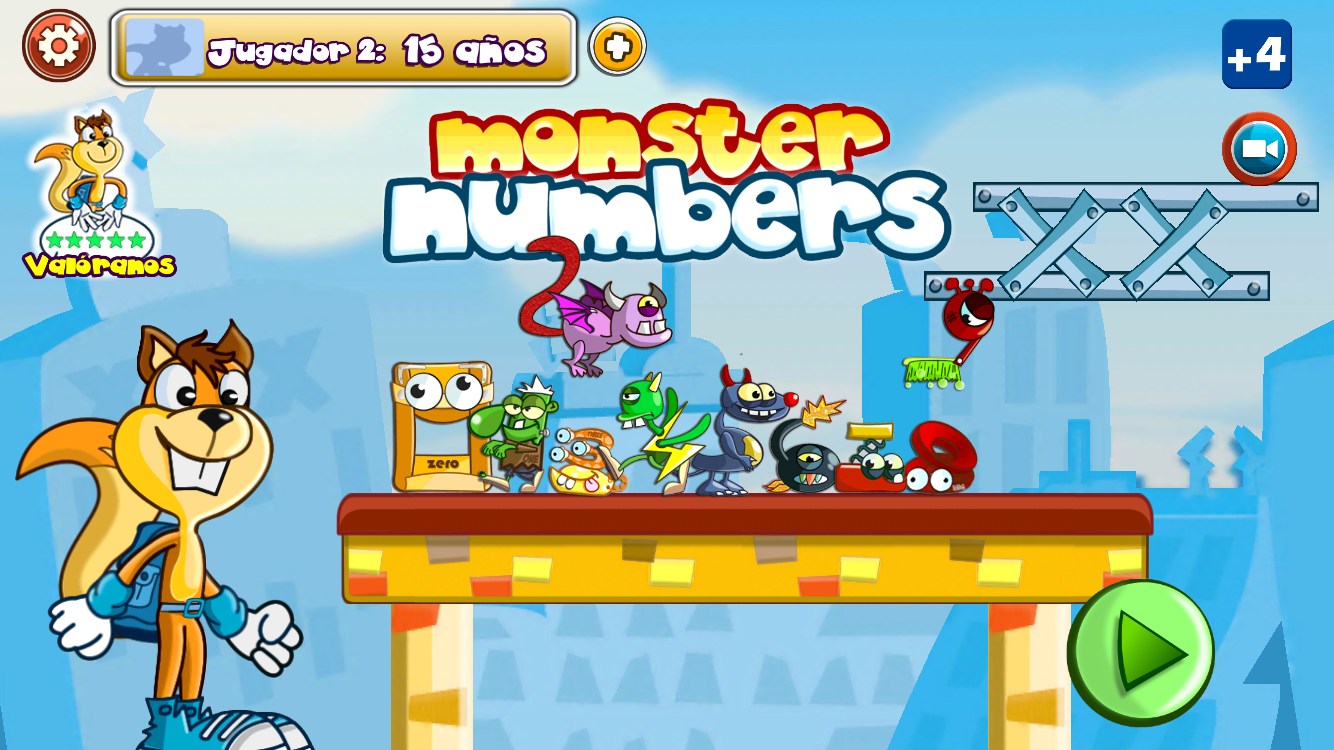 Monster Números