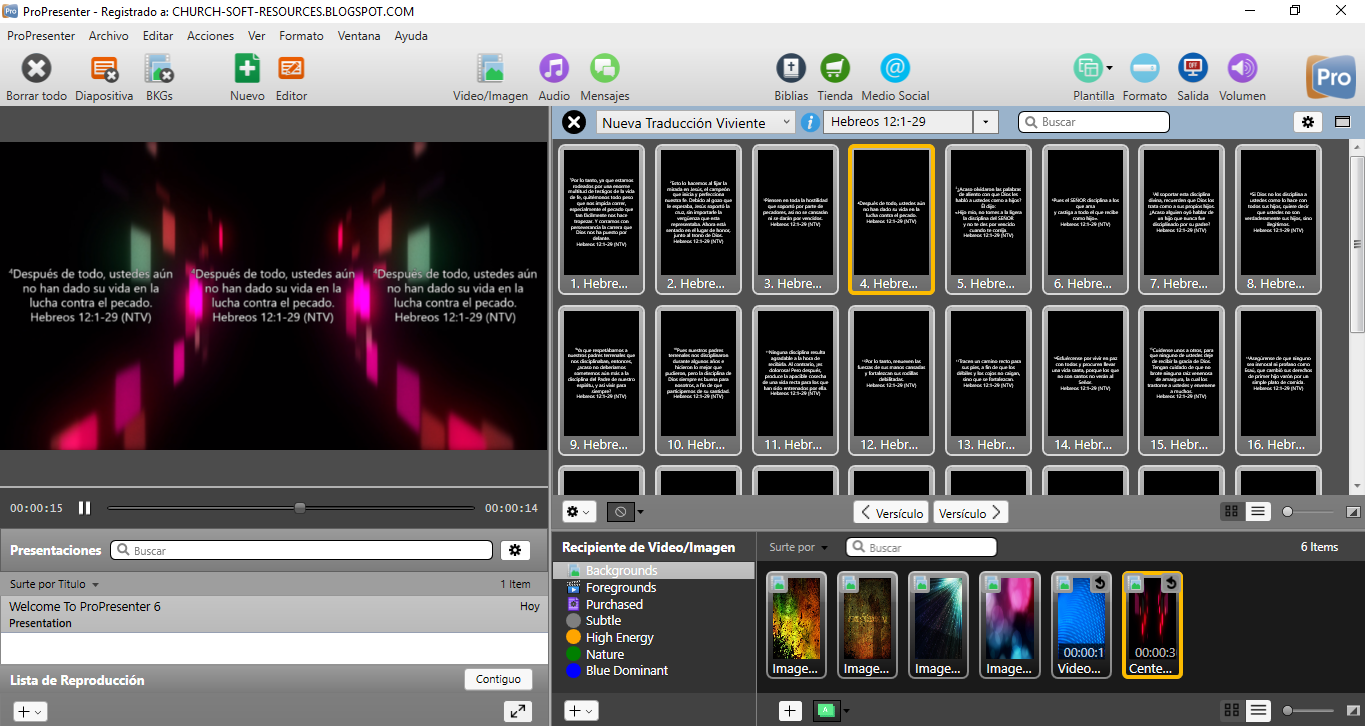 propresenter 6 bible free propresenter 6 bible free