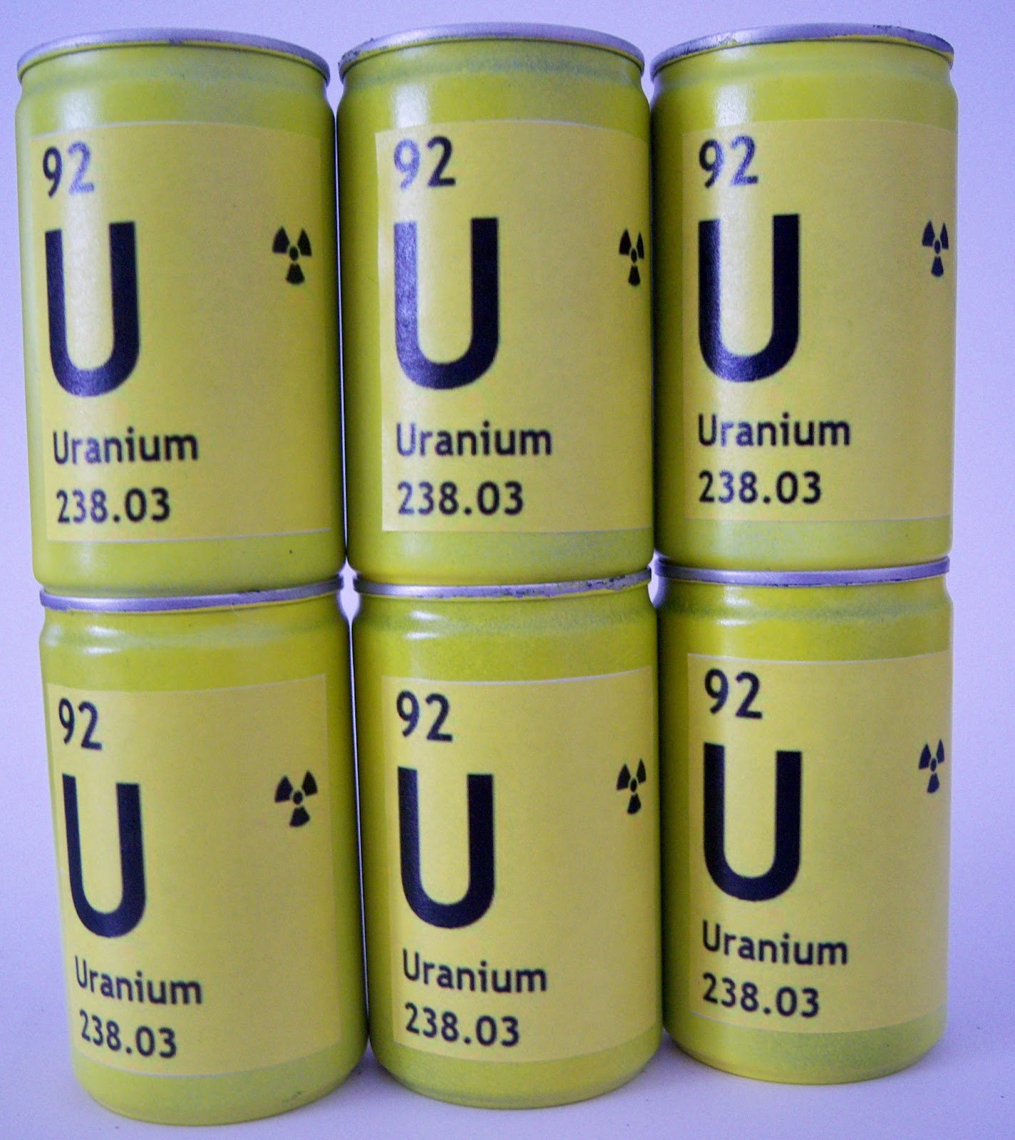 Online Gallery "Element Cans" "Spent Uranium"