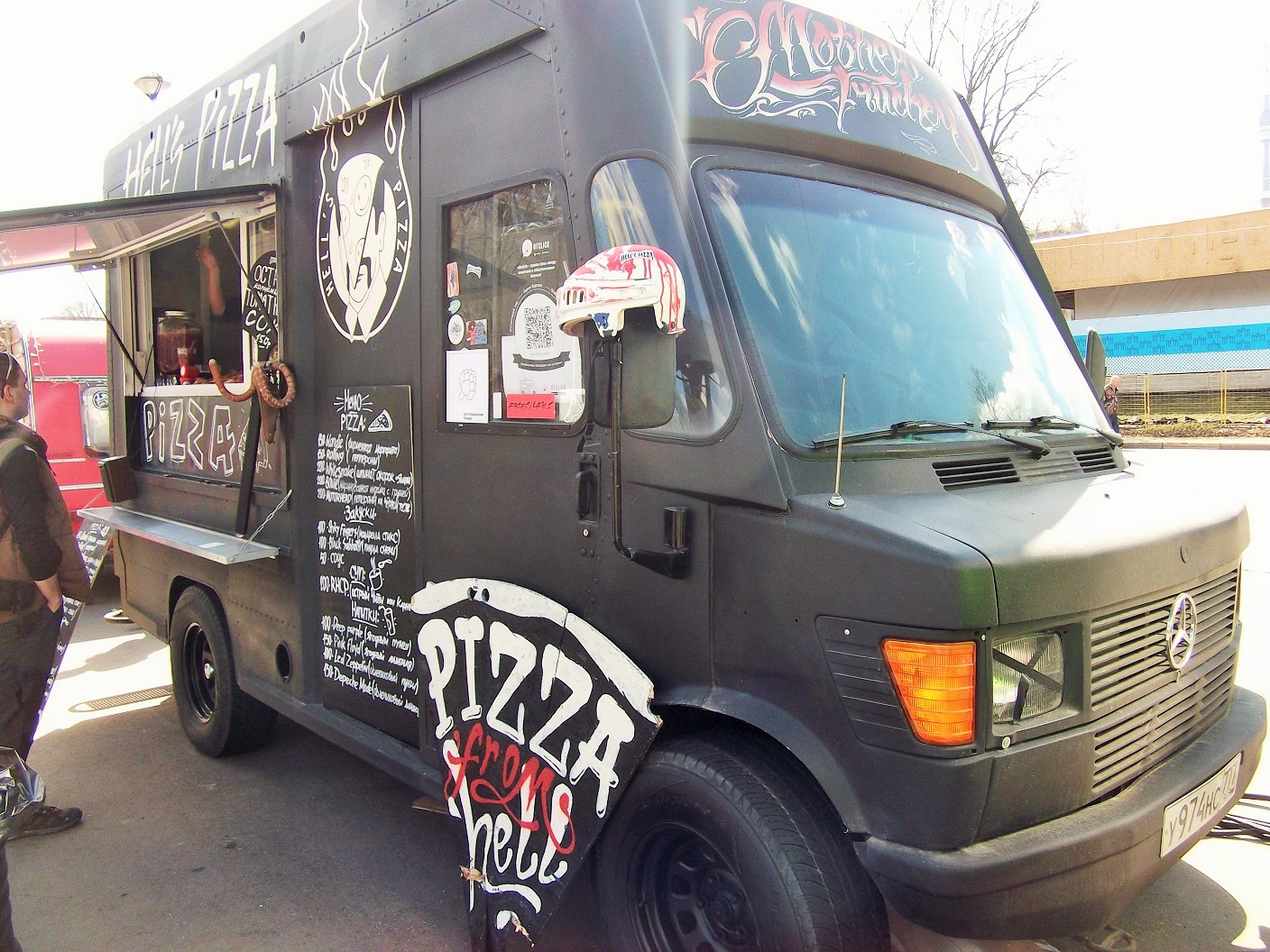 Avtozilla Spotted...cars in Moscow Moscow Food Truck Festival April 2016