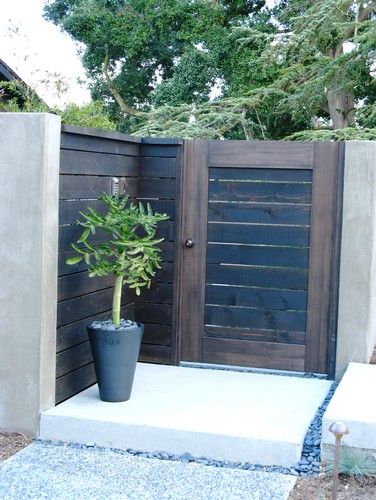 50 Desain Pintu Taman Yang Simple Dan Modern Rumahku Unik