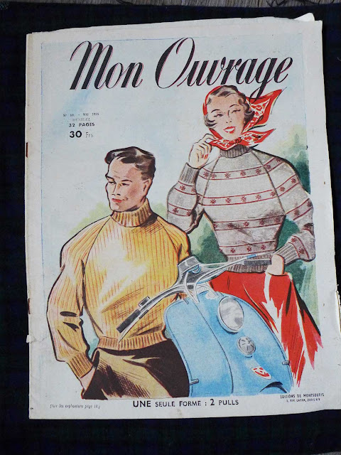 magazine "mon ouvrage" 1955