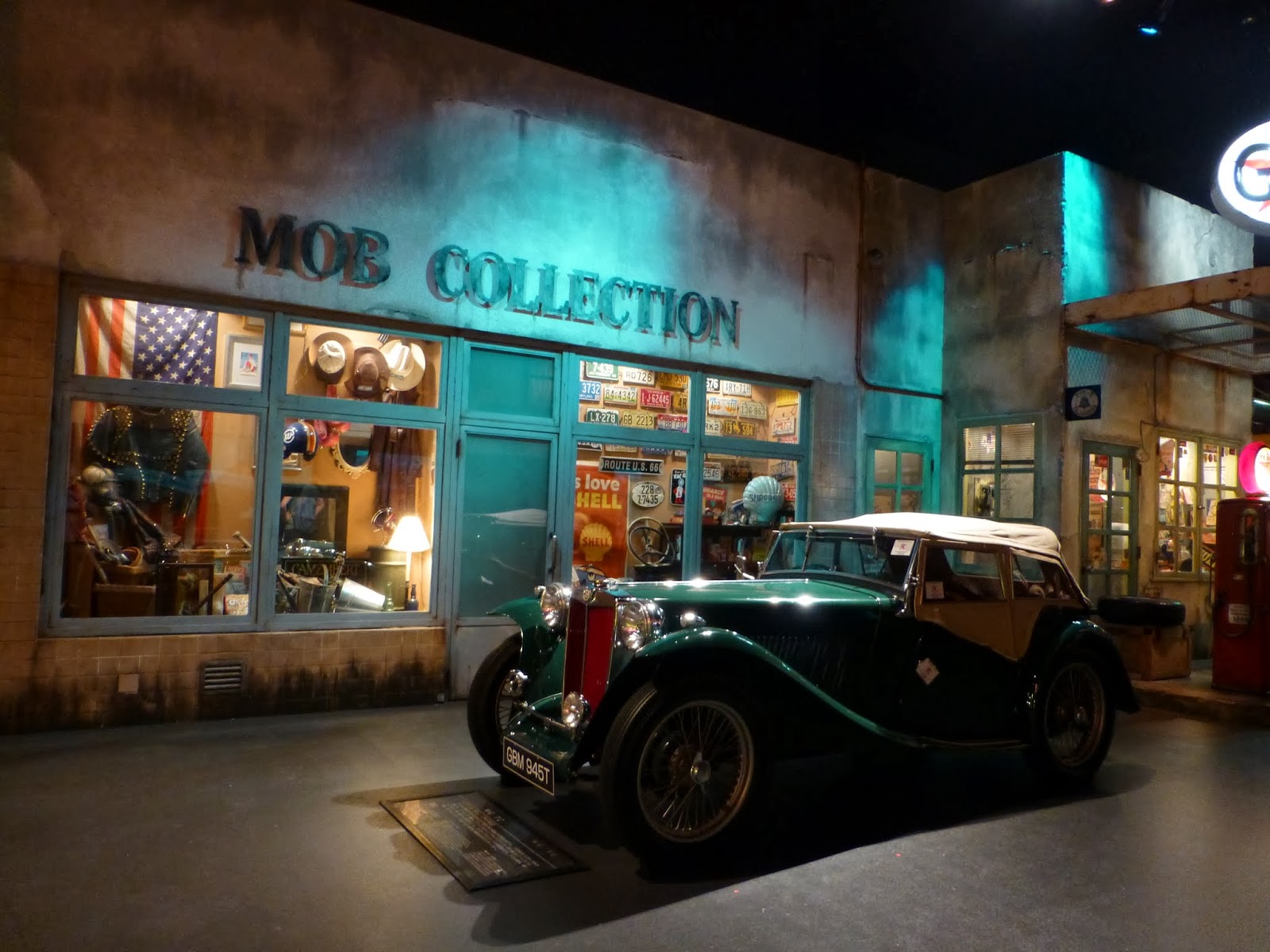 Chaos and Kanji Toyota MegaWeb Historic Car Museum in Tokyo
