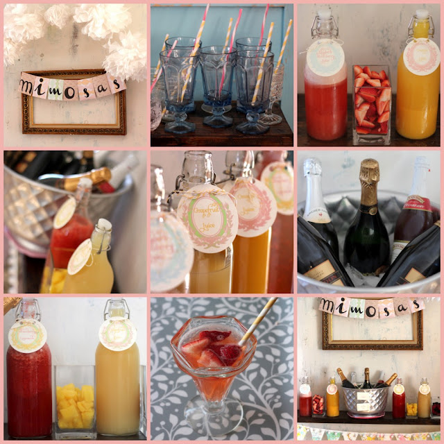 Platinum Touch Events {Entertaining} Build Your Own Mimosa Bar