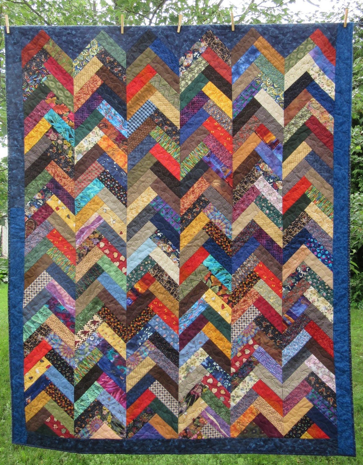 Kathy's Quilts Finished Quilt!