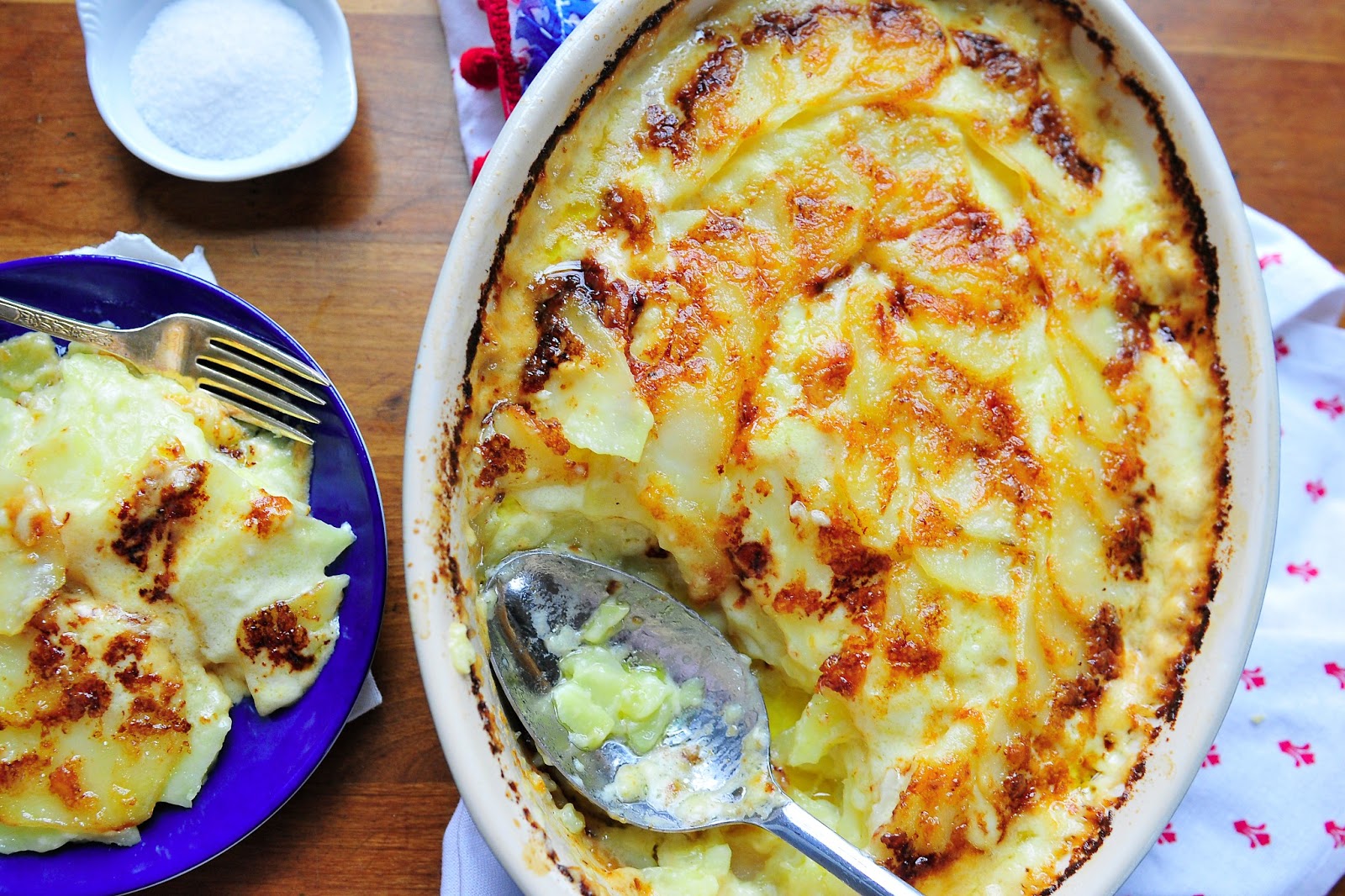 Simply Gourmet French Gratin Potatoes SundaySupper