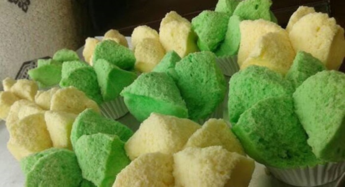 Bolu Kukus Mekar 5 Bahan Anti Gagal Tanpa Air Soda By Falen Ann Lezat Praktis