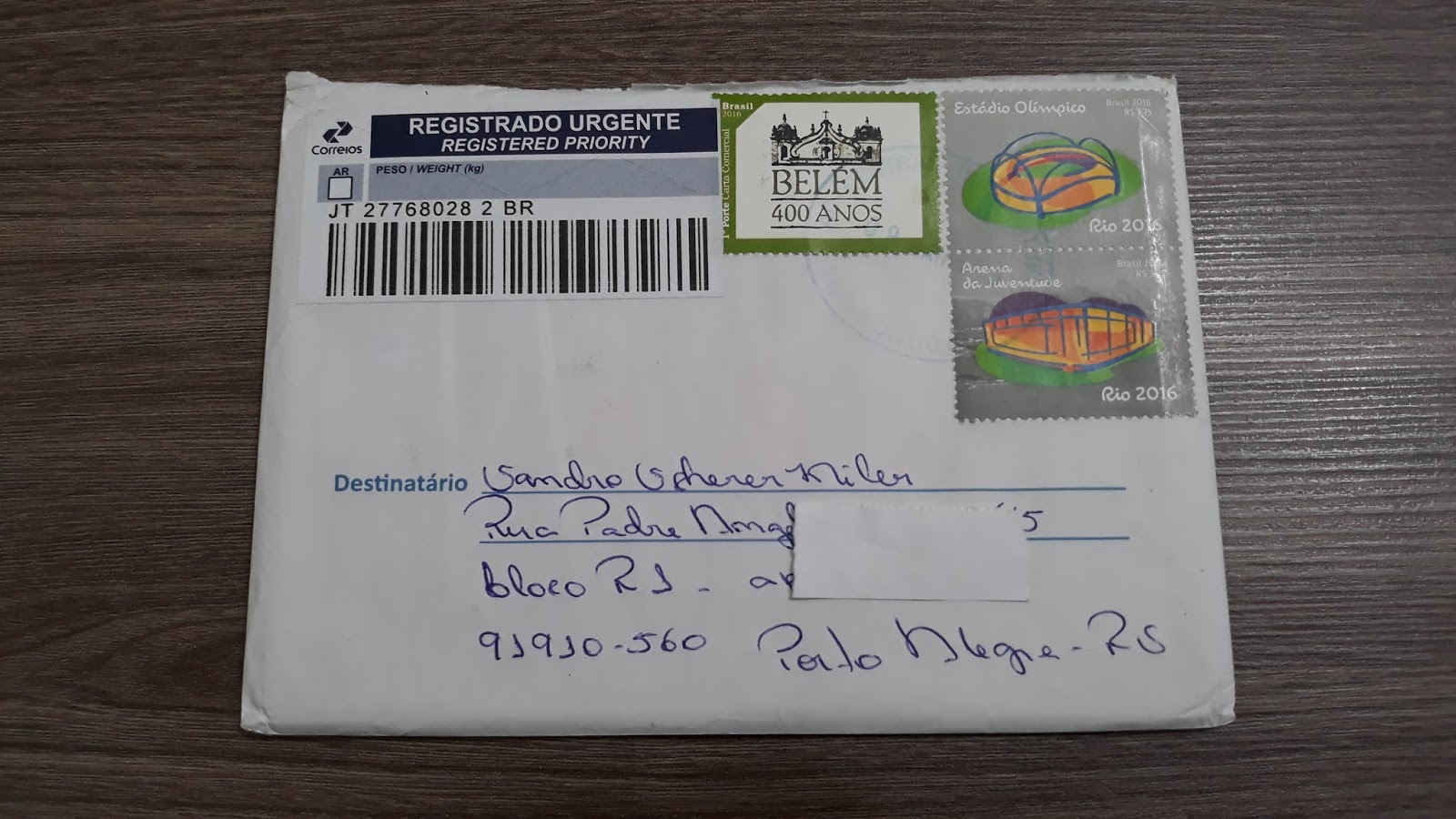 PostalClerk1970 Mails BRAZIL