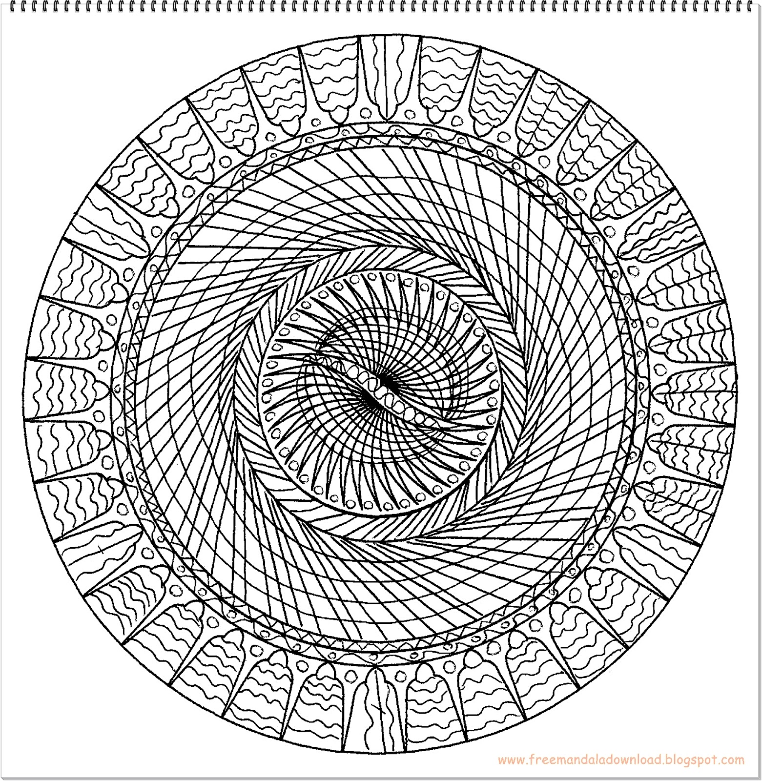 Schwierige Mandalas Für Erwachsene/ Difficult Mandalas for adults